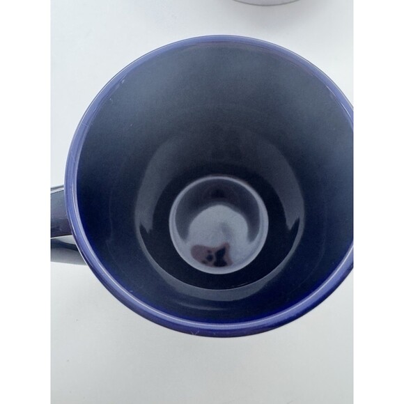 Sunoptics Surgical Coffee Mug Cup Ceramic Cobalt Blue White Advertising Decal - Picture 5 of 9